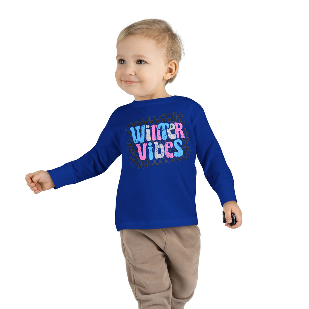 Winter Vibes - Toddler Long Sleeve Tee