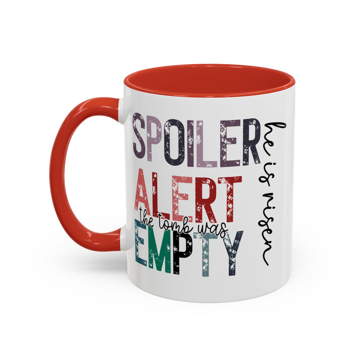 Spoiler Alert - Accent Coffee Mug (11, 15oz)