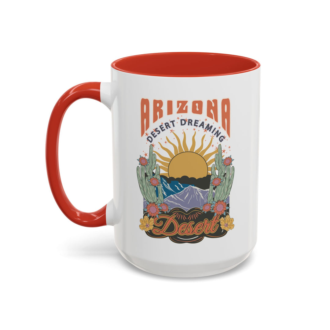 Arizona Desert Dreaming - Accent Coffee Mug (11, 15oz)