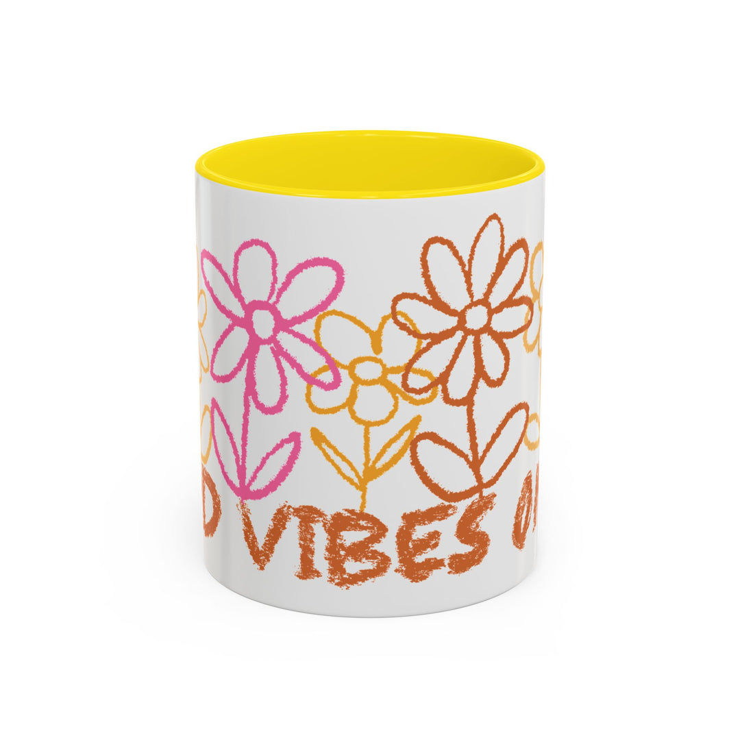 Good Vibes Only - Accent Coffee Mug (11, 15oz)