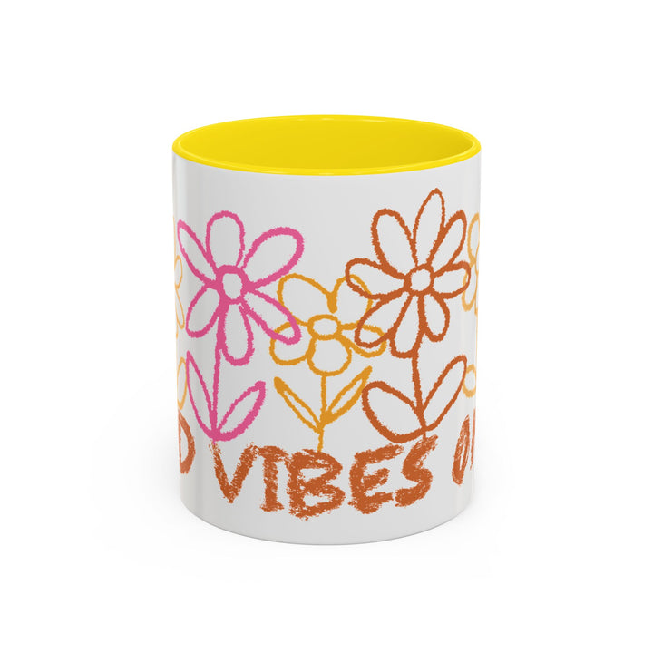 Good Vibes Only - Accent Coffee Mug (11, 15oz)