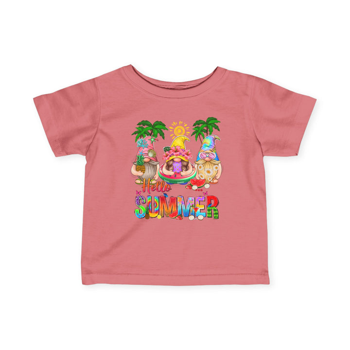 Summer Gnomes - Infant Fine Jersey Tee