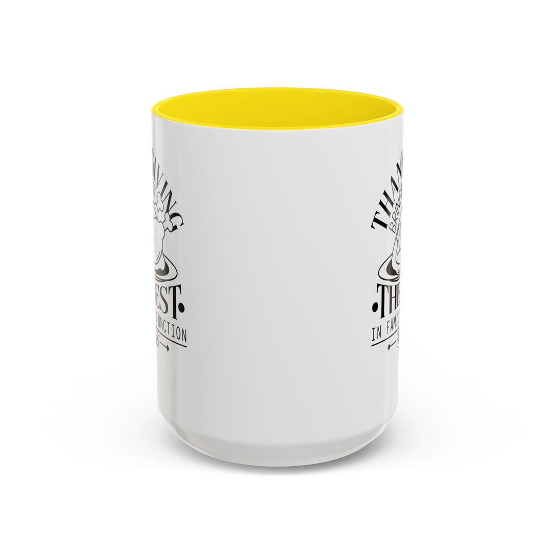 Family Dysfunction - Accent Coffee Mug (11, 15oz)