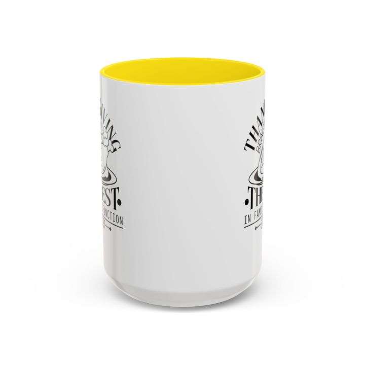 Family Dysfunction - Accent Coffee Mug (11, 15oz)
