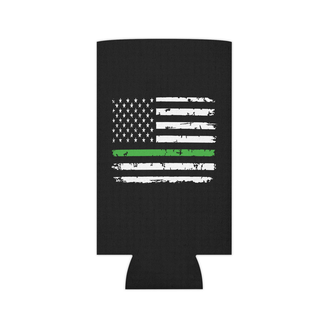 Green Line Flag - Can Cooler