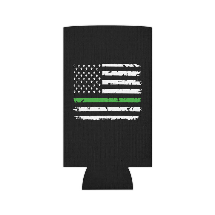 Green Line Flag - Can Cooler