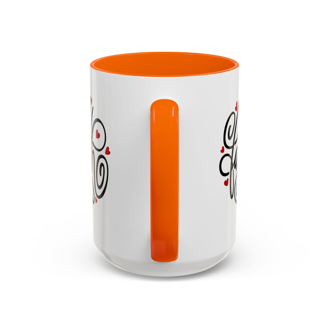 Faith Hearts - Accent Coffee Mug (11, 15oz)
