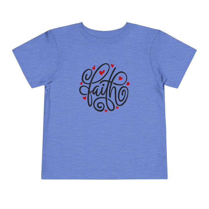 Faith Hearts - Toddler Short Sleeve Tee