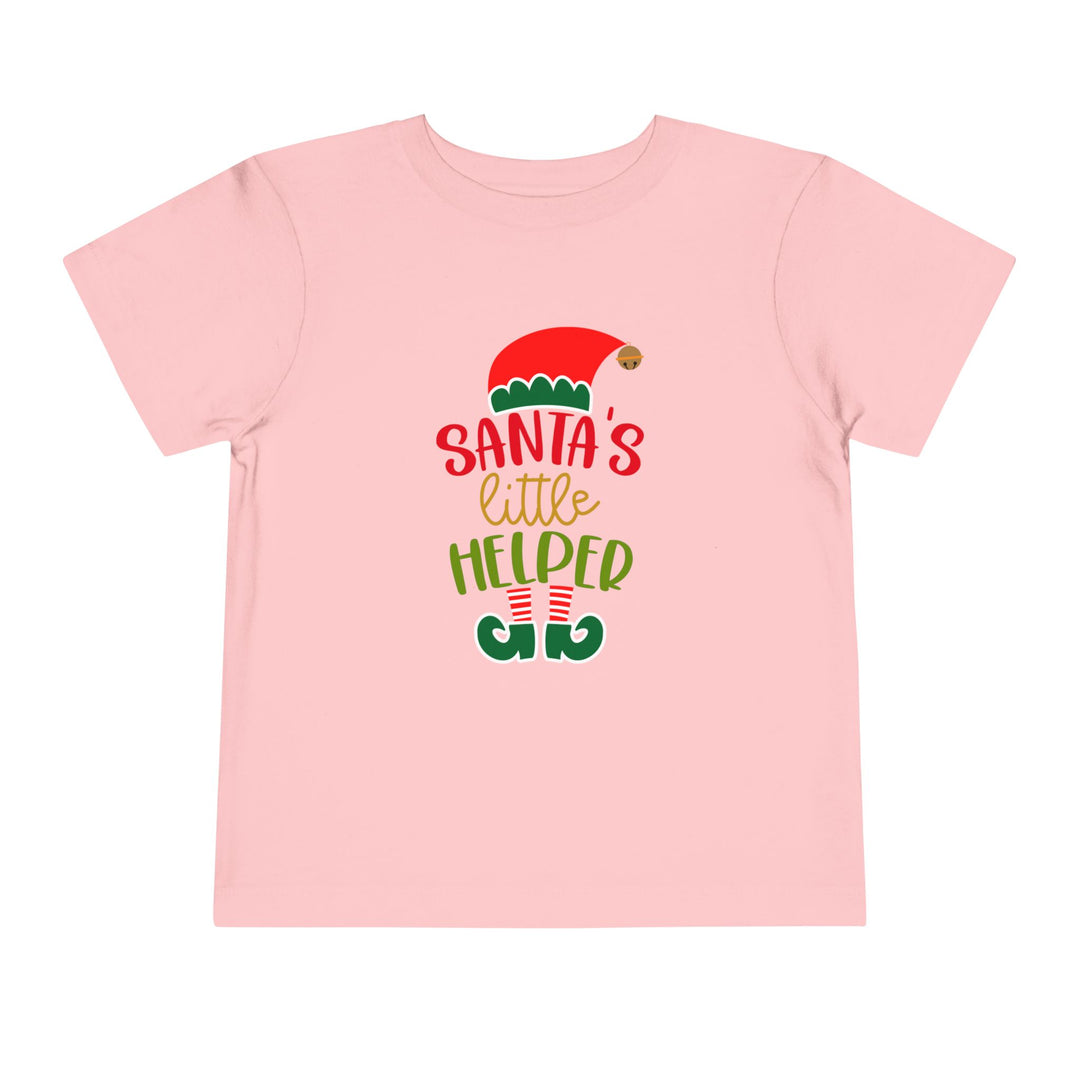 Santa's Little Helper - Toddler Short Sleeve Tee