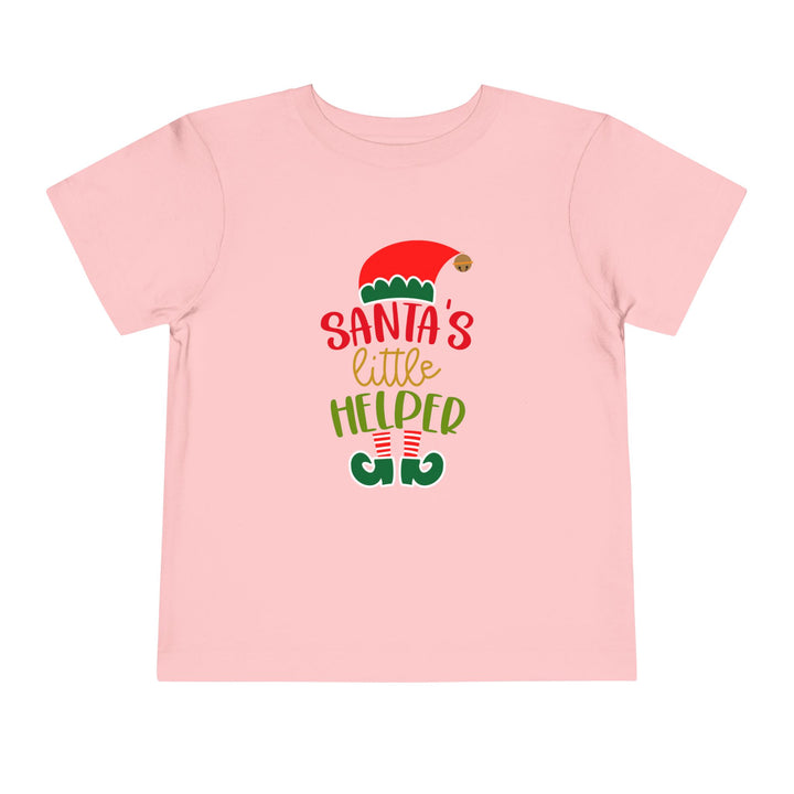 Santa's Little Helper - Toddler Short Sleeve Tee