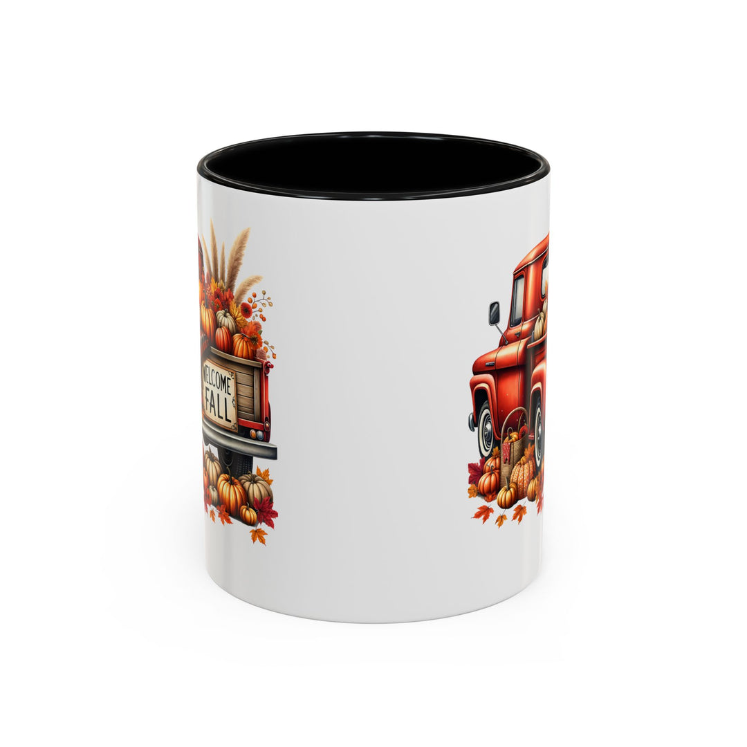 Welcome Fall - Accent Coffee Mug (11, 15oz)