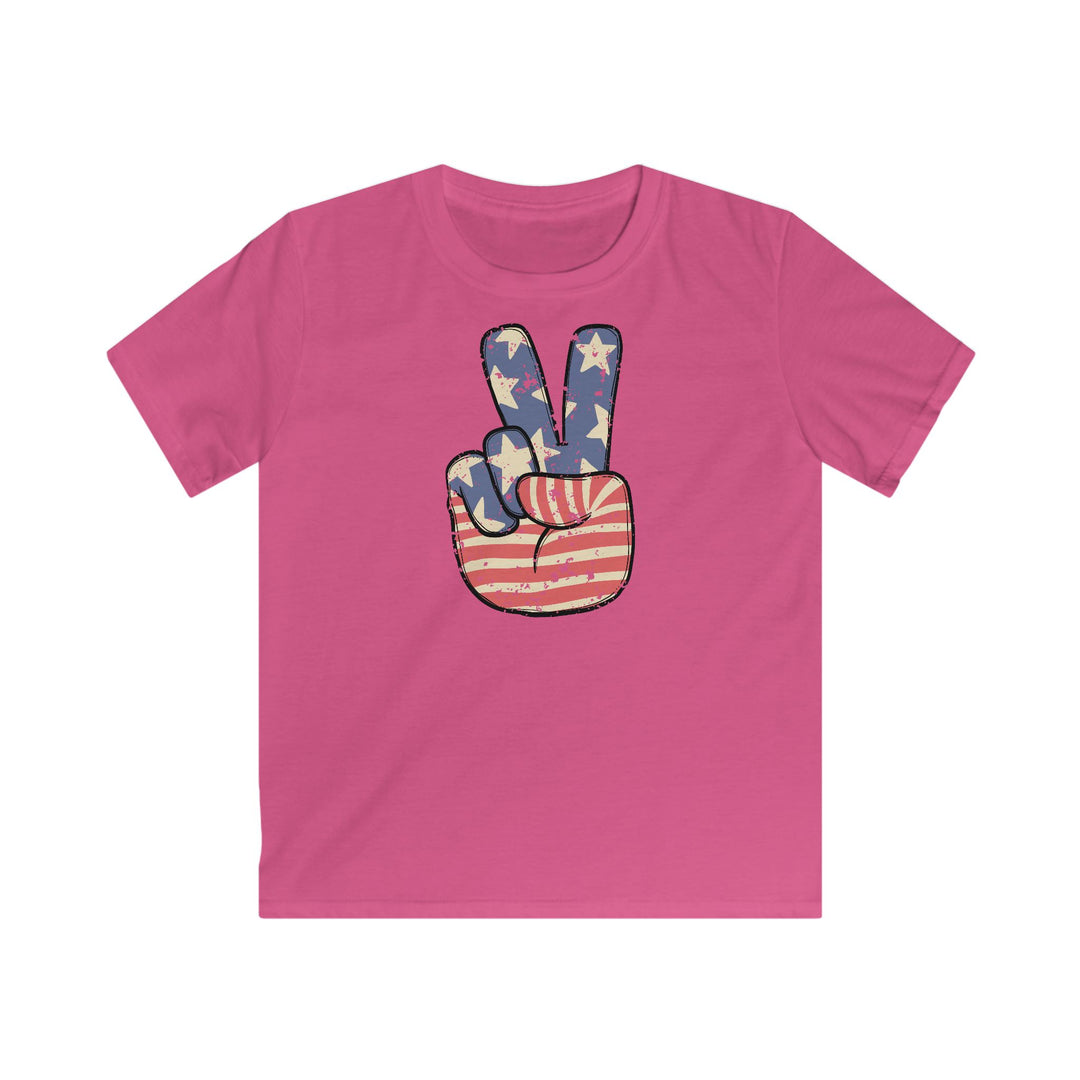 Peace - Kids Softstyle Tee