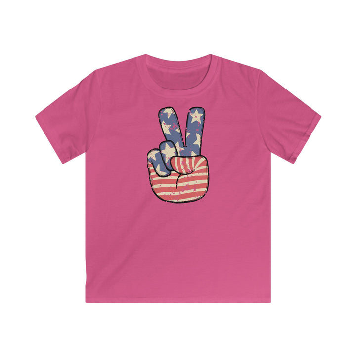 Peace - Kids Softstyle Tee