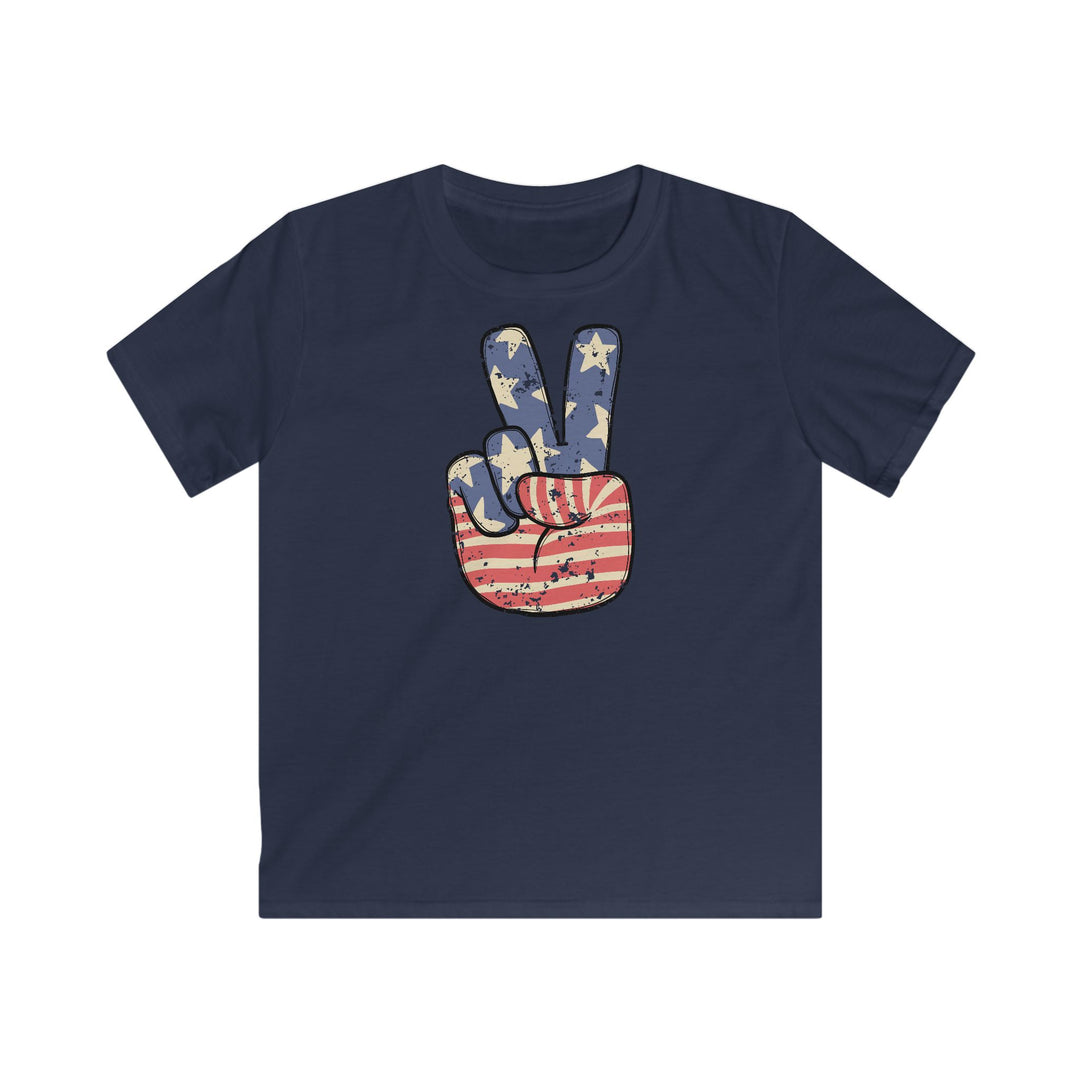 Peace - Kids Softstyle Tee