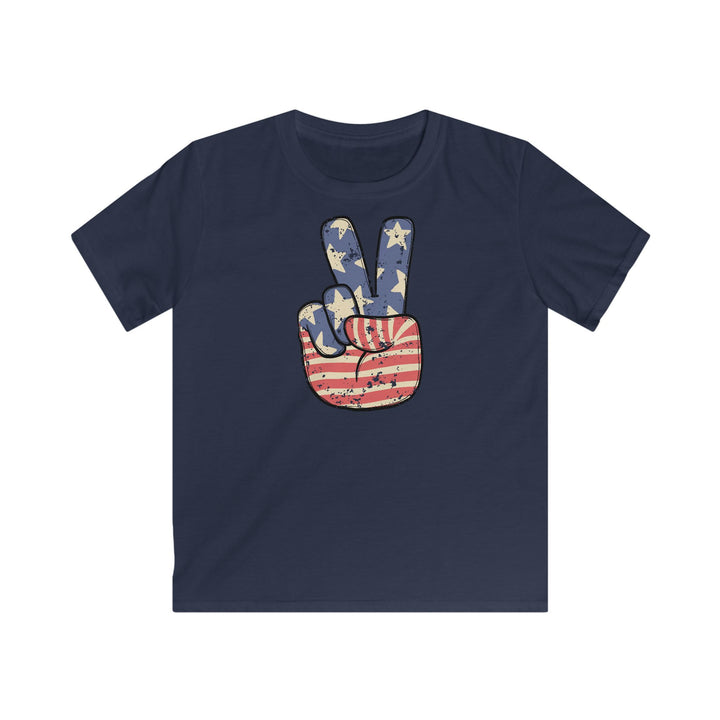 Peace - Kids Softstyle Tee