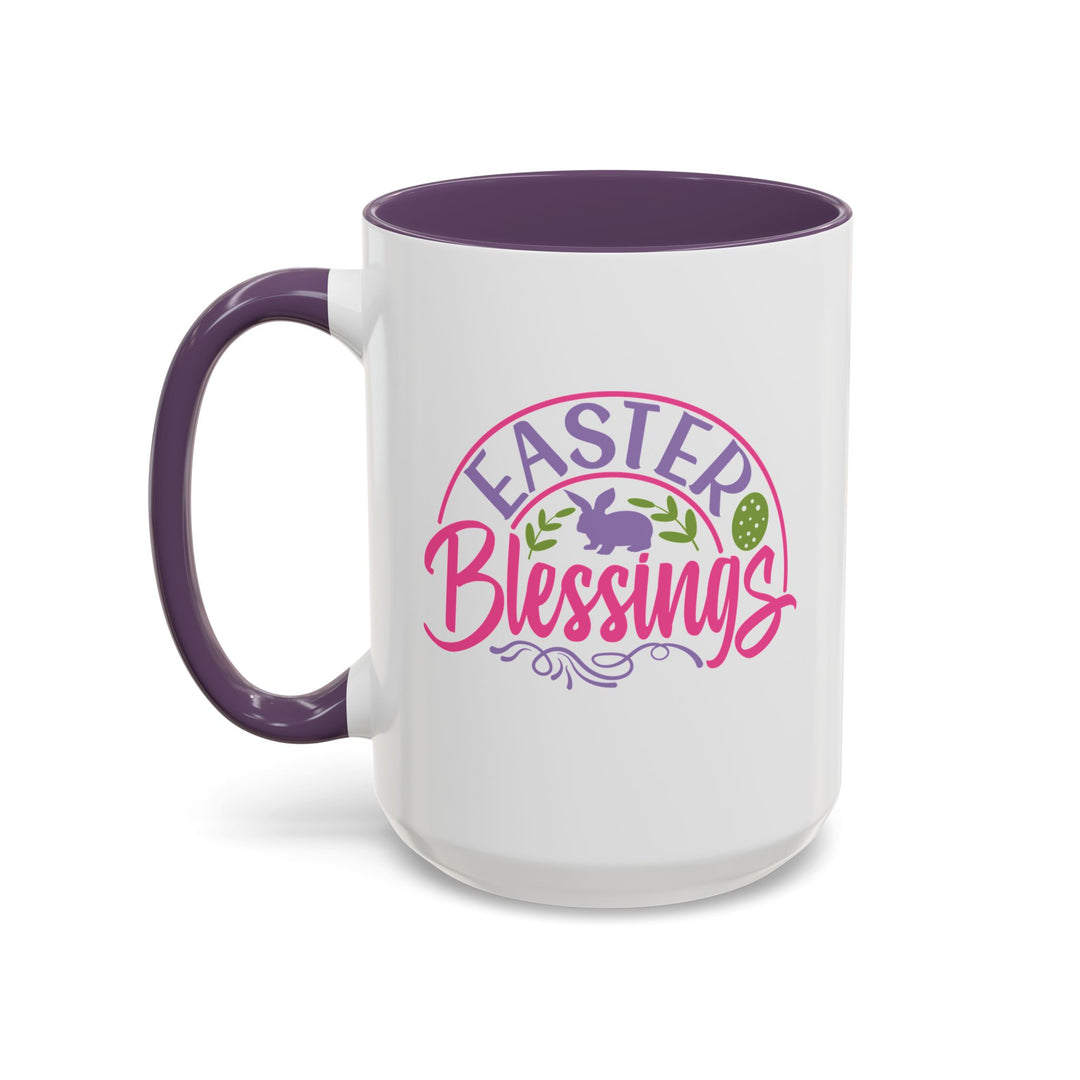 Easter Blessings - Accent Coffee Mug (11, 15oz)