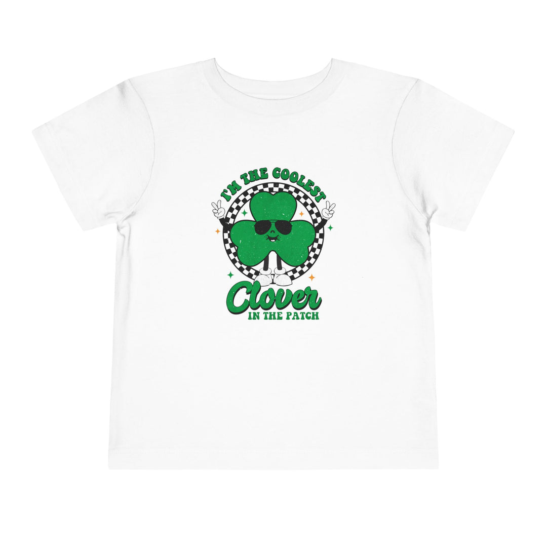 Coolest Clover- Toddler Short Sleeve Tee