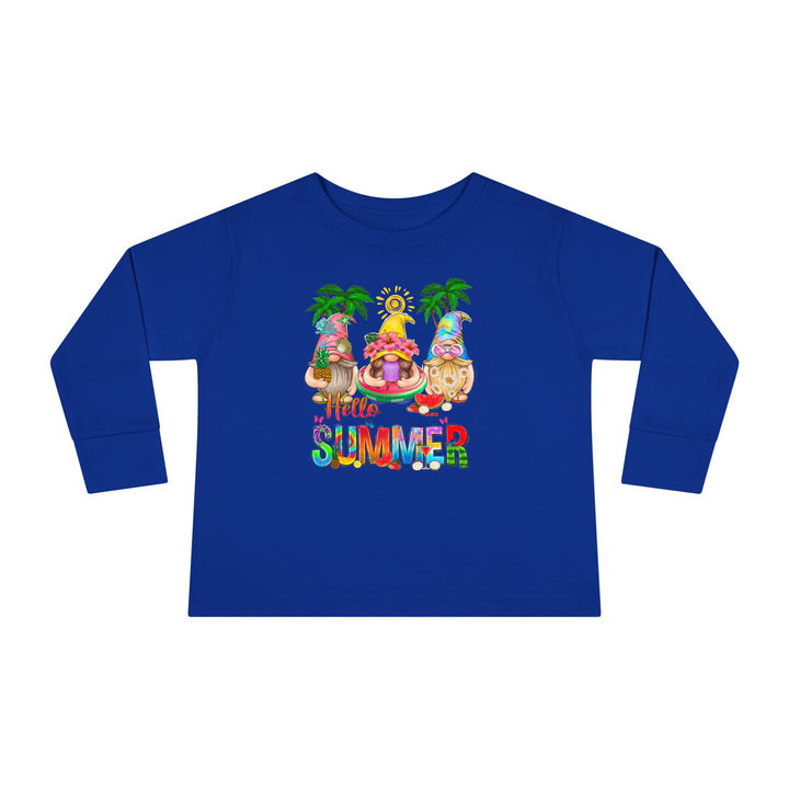 Summer Gnomes - Toddler Long Sleeve Tee