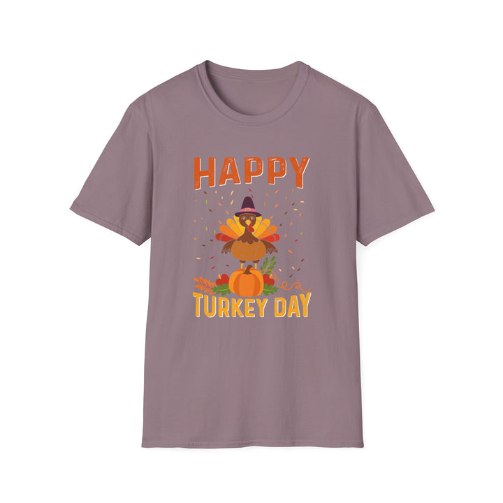 Happy Turkey Day - Unisex Softstyle T-Shirt
