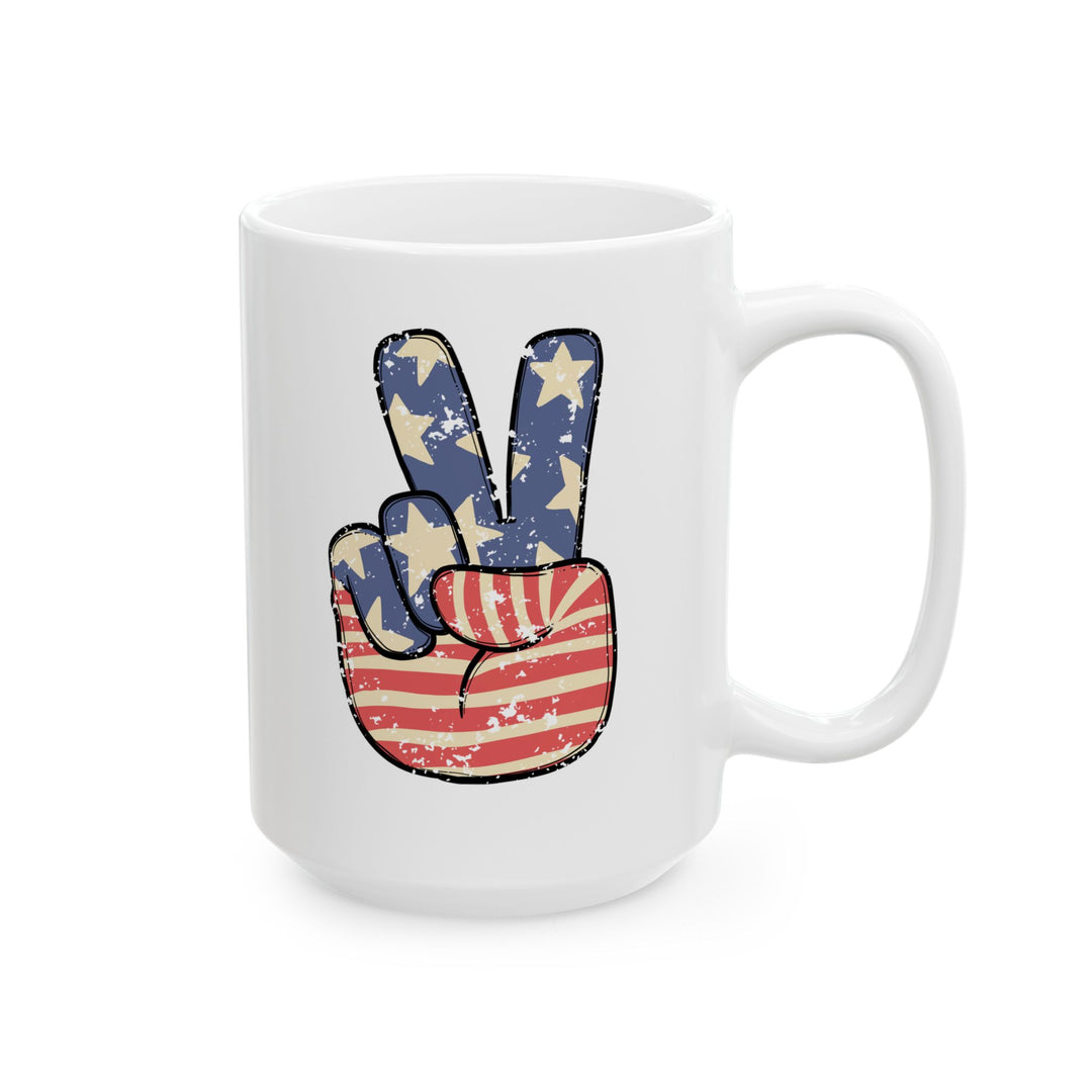 Peace - Ceramic Mug, (11oz, 15oz)