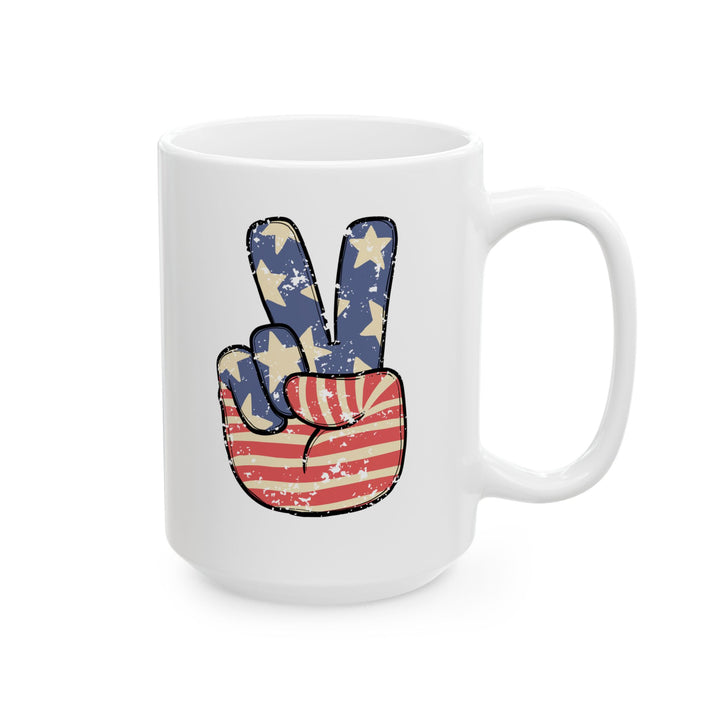 Peace - Ceramic Mug, (11oz, 15oz)
