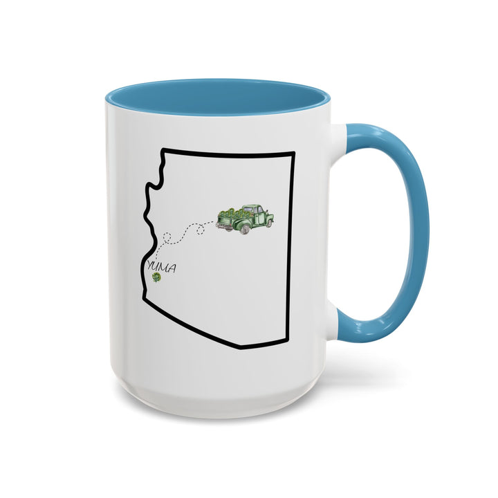 Yuma Lettuce Truck - Accent Coffee Mug (11, 15oz)