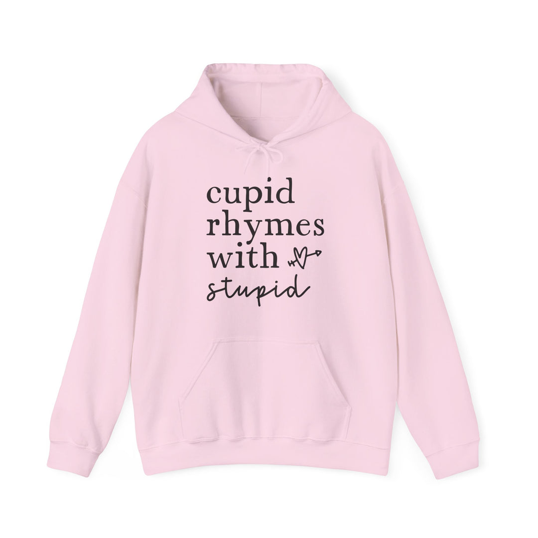 Cupid Rhymes With Stupid - Unisex Heavy Blend™ Hooded Sweatshirt