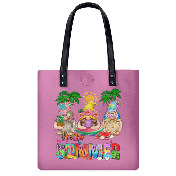 Summer Gnomes - PU Shoulder Bag