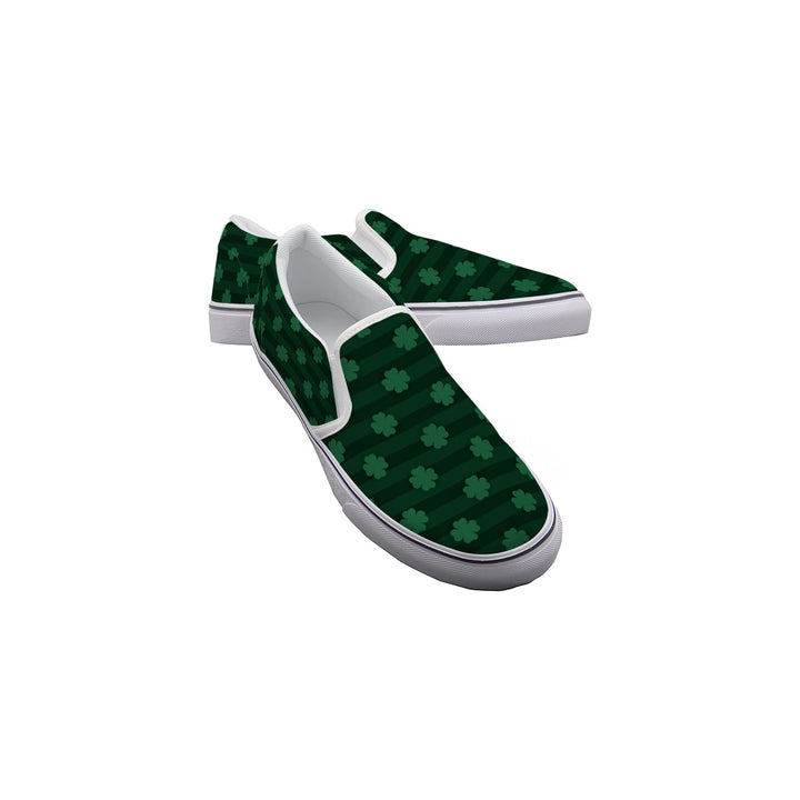 Black Clover - Women's Slip On Sneakers