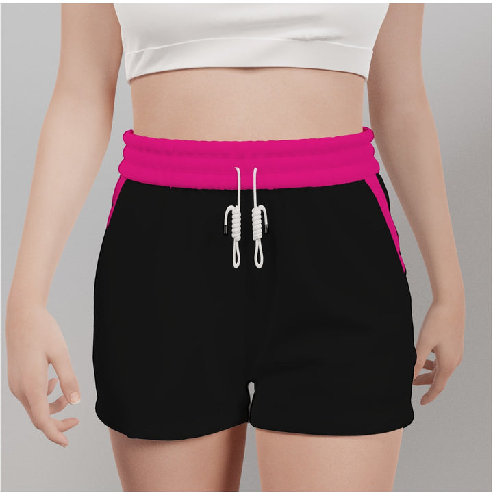 Hot Pink - All-Over Print Women's Casual Shorts