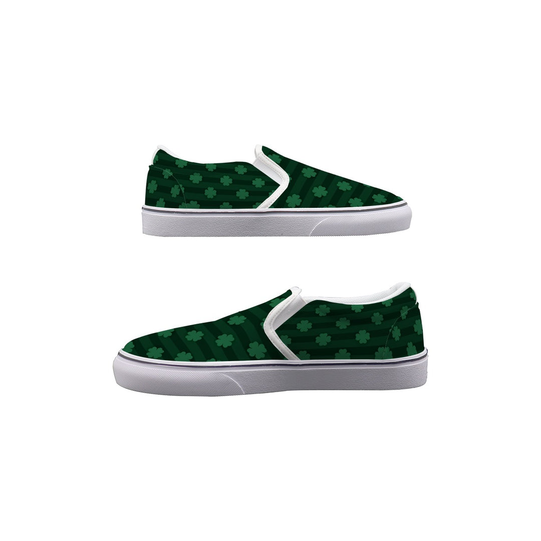Black Clover - Women's Slip On Sneakers