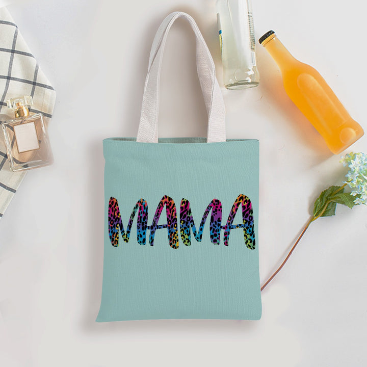 Mama - Double-Sided Printed Canvas Bag