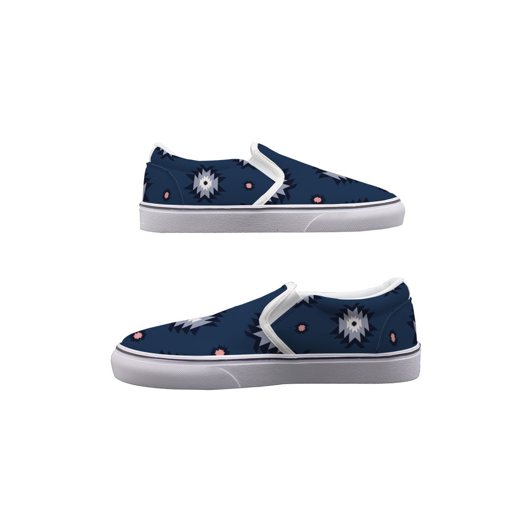 Native Aztec - Women's Slip On Sneakers