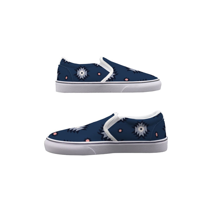 Native Aztec - Women's Slip On Sneakers