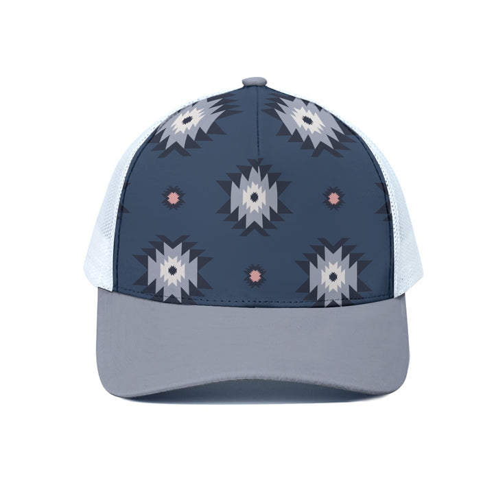 Native Aztec - Unisex Trucker Hat With White Half-mesh