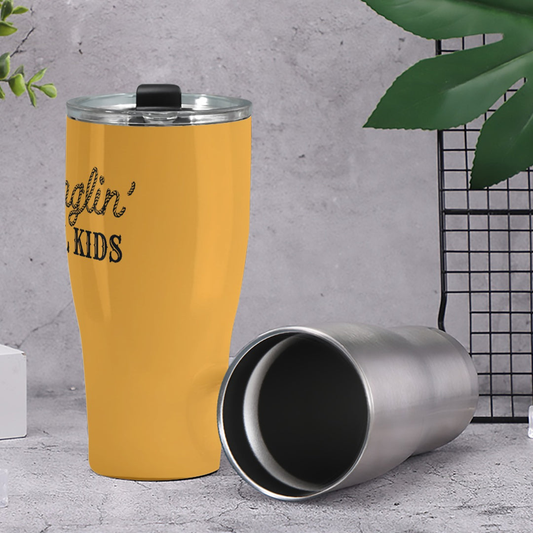 Wranglin Feral Kids - Cone Tumbler 30oz
