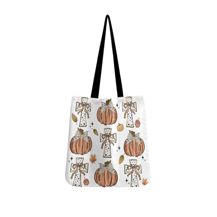 Pumpkin & Crosses - Cloth Tote Bags