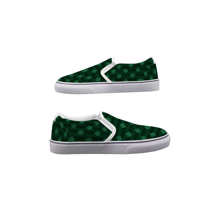 Black Clover - Women's Slip On Sneakers
