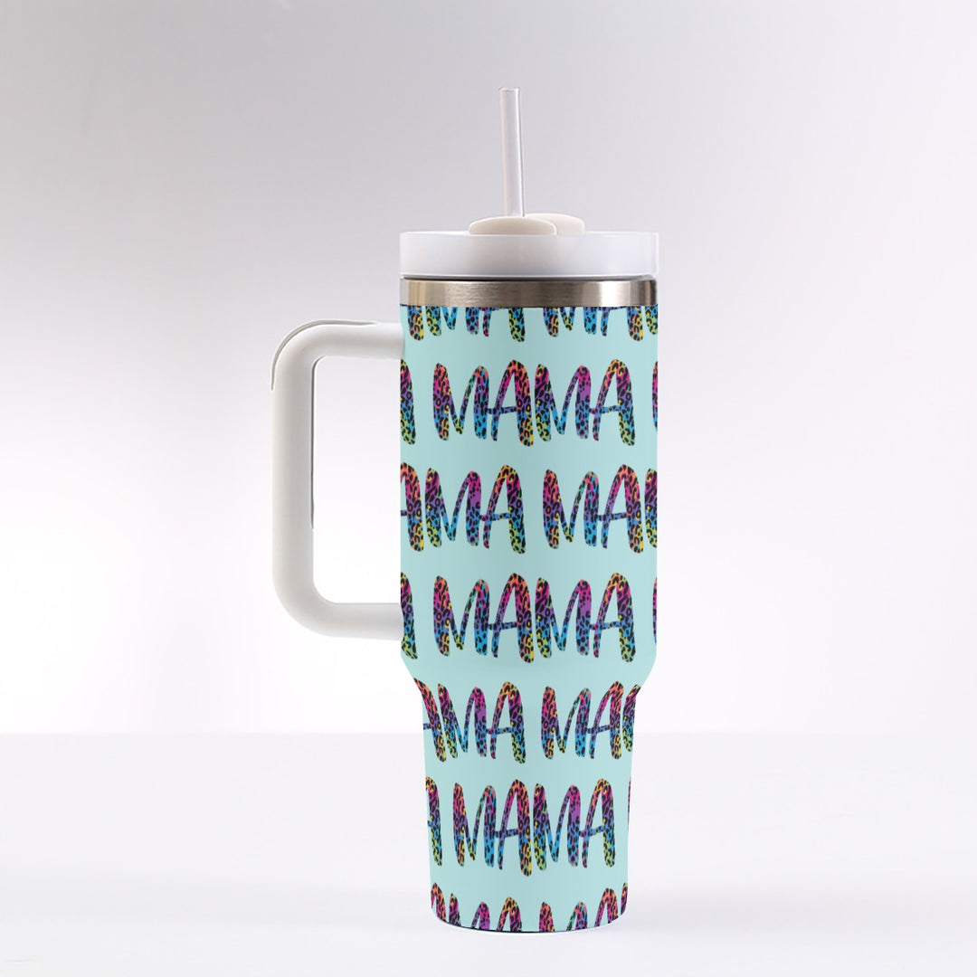 Mama - 40 oz Tumbler With Handle