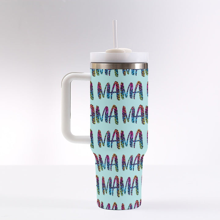 Mama - 40 oz Tumbler With Handle