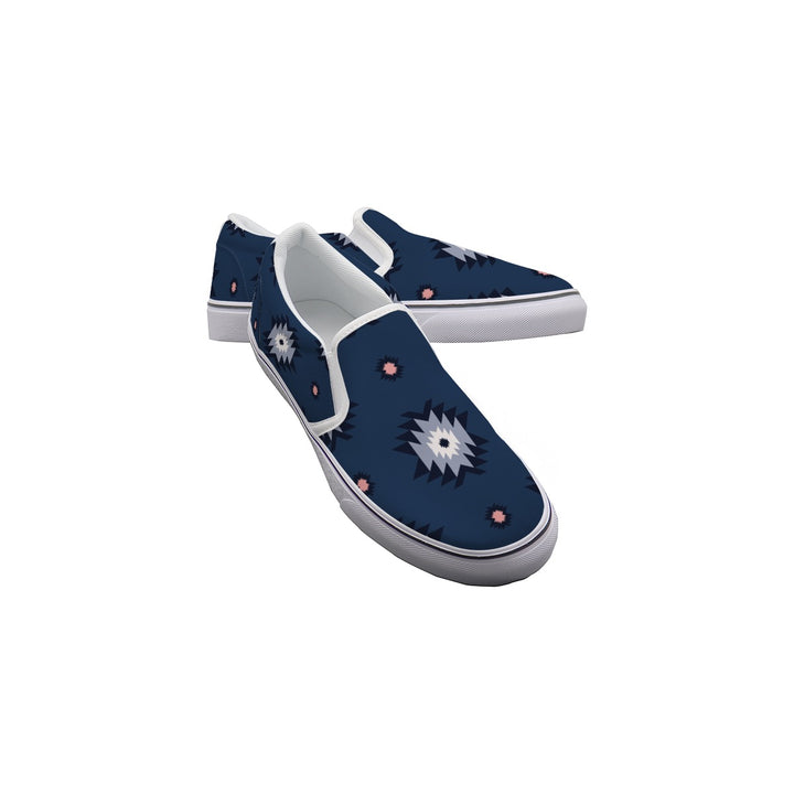 Native Aztec - Women's Slip On Sneakers
