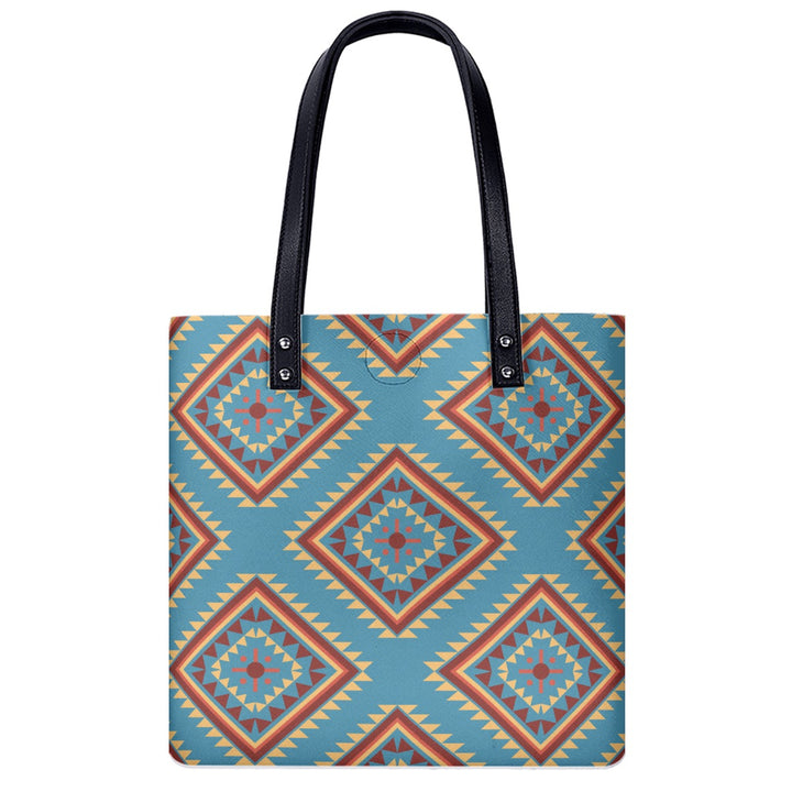 Navajo Vintage Blue - PU Shoulder Bag