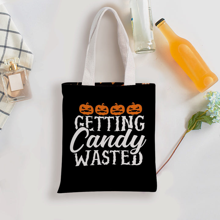 Getting Candy Wasted - Double-Sided Printed Canvas Bag