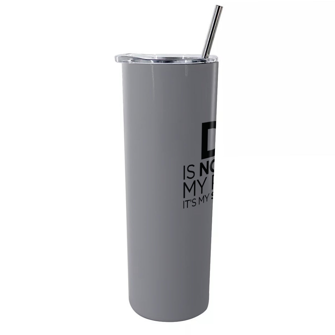Dr. - Glitter Tumbler With Stainless Steel Straw 20oz