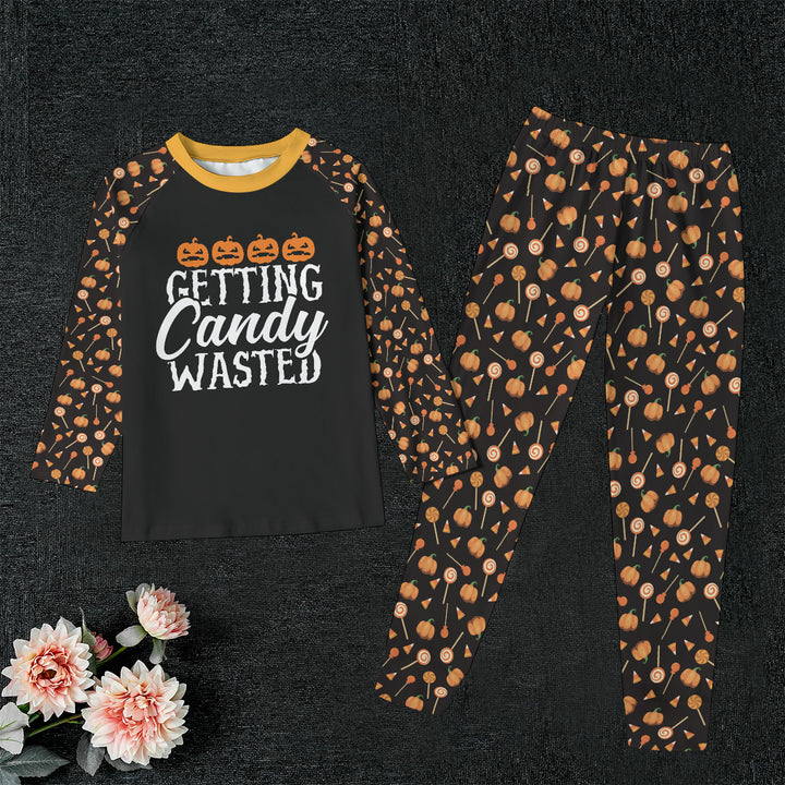 Getting Candy Wasted - Kid's Sleep Pajamas
