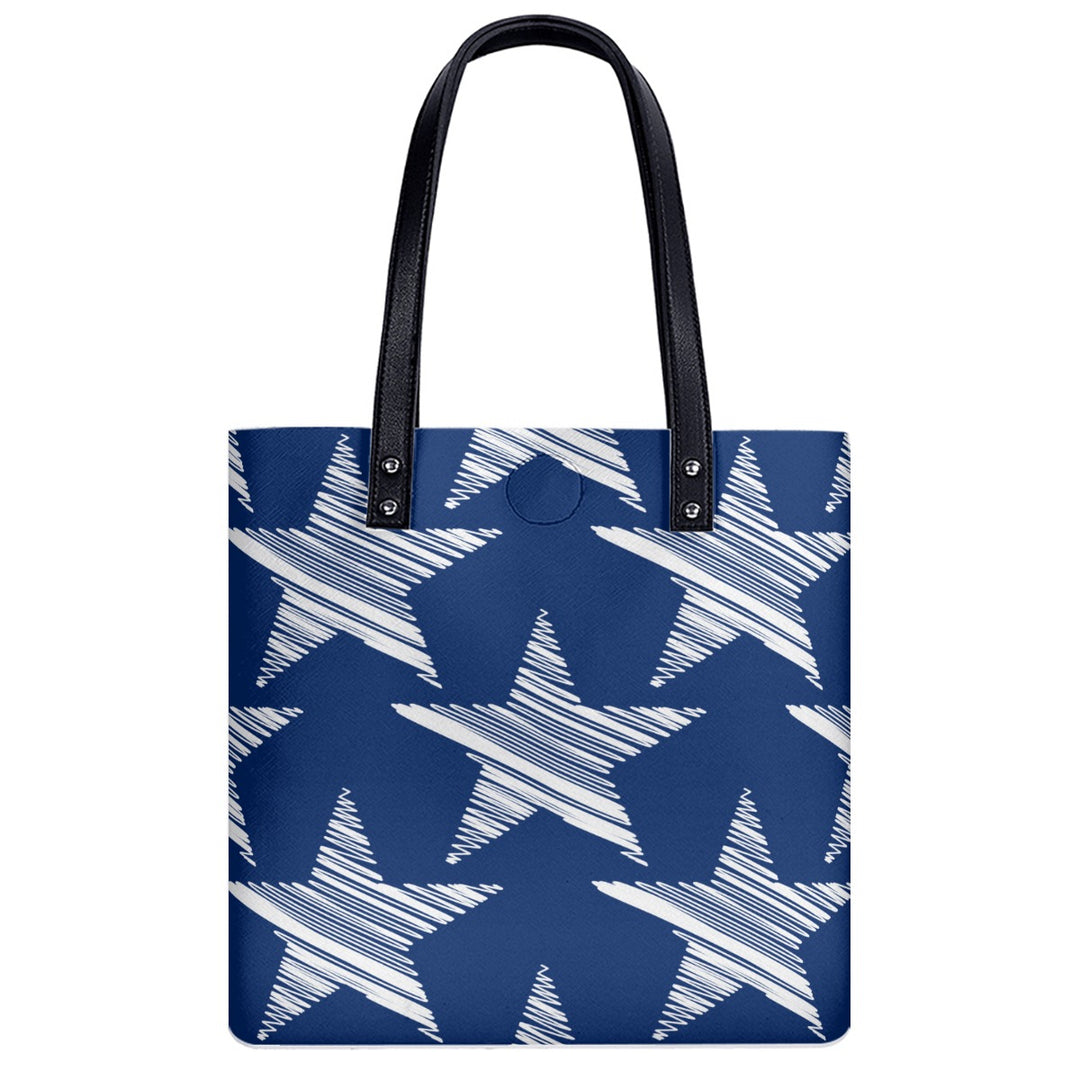 Scribble Stars - PU Shoulder Bag