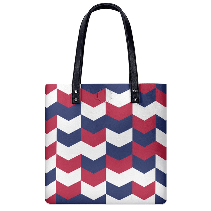 Patriotic Abstract - PU Shoulder Bag