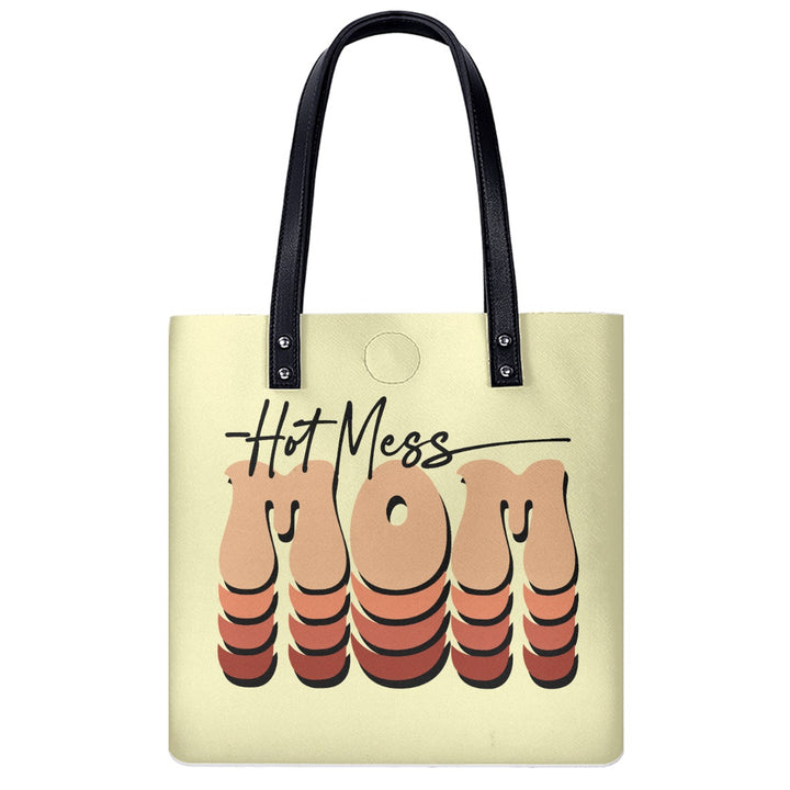 Hot Mess Mom - PU Shoulder Bag