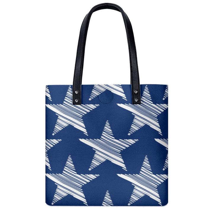 Scribble Stars - PU Shoulder Bag