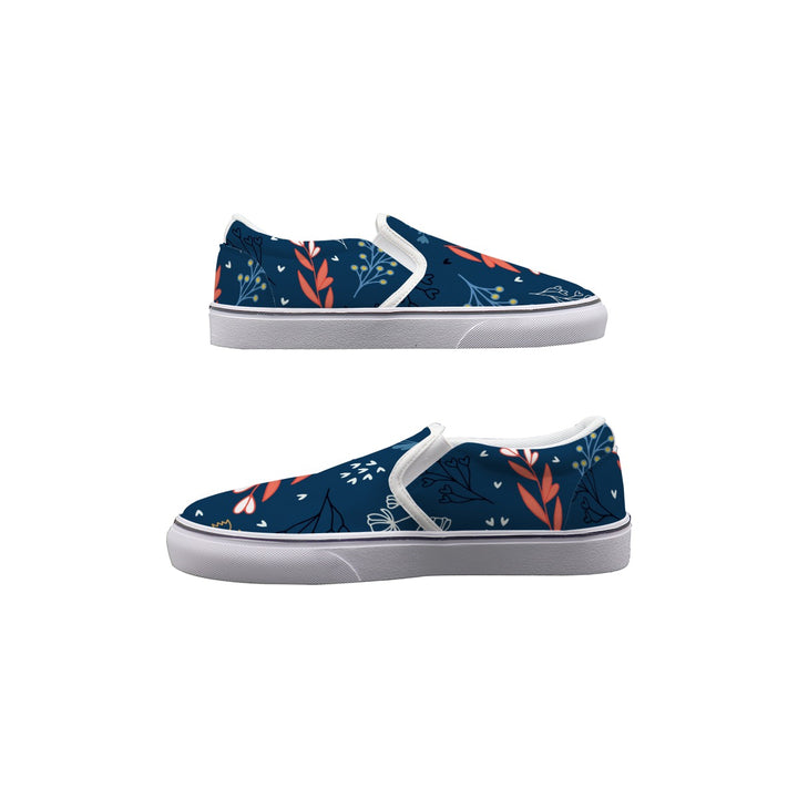 Beautiful Floral - Women's Slip On Sneakers